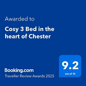 Apartment Cosy 3 Bed In The Heart Of, Chester